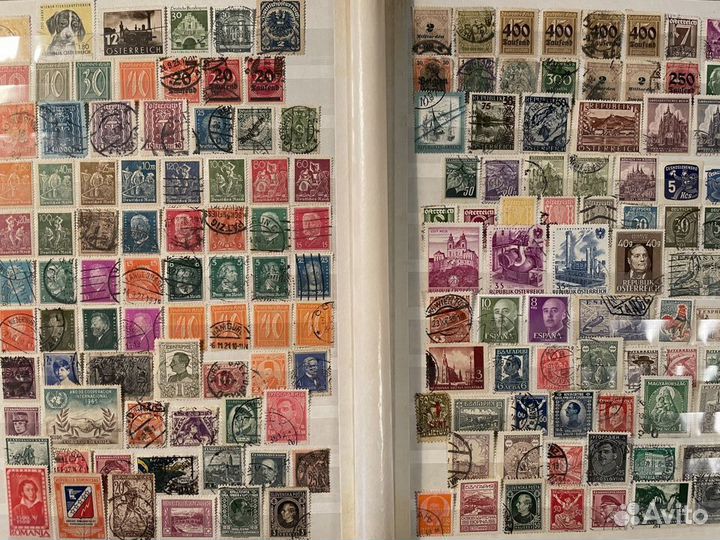 Марки старинные альбом