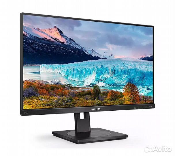 Монитор Philips 23.8'' 243S1, черный