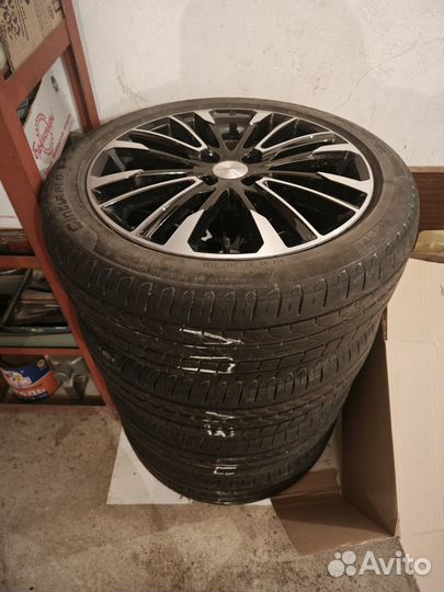 Колеса в сборе летние 205/50 R17 на литых дисках