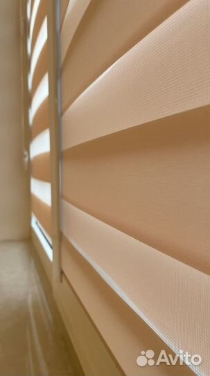 Рулонные шторы день ночь