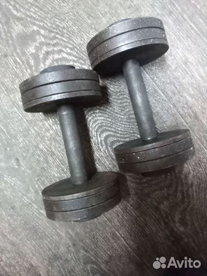 Гантели разборные