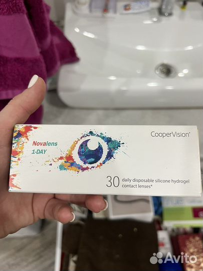 Линзы novalens -5,5