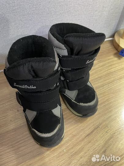 Ботинки зимние детские 24