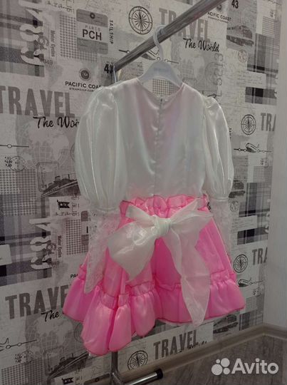 Платье со штанишками для девочки