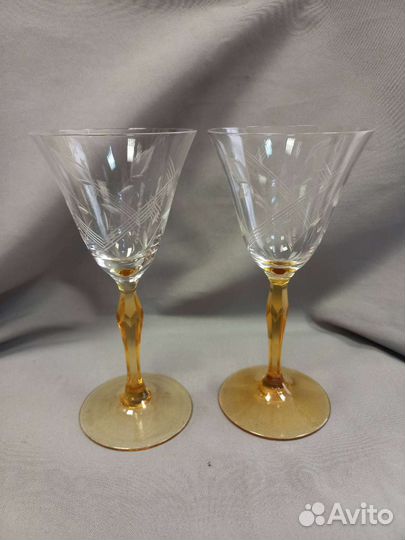 Шикарные фужеры антиквариат Германия