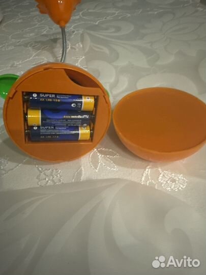 Настольная детская лампа цветок