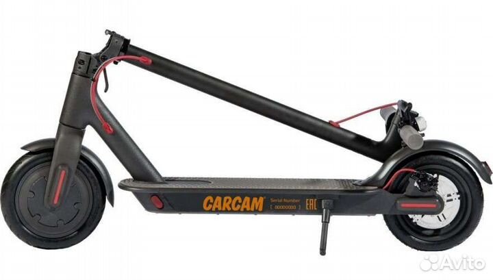 Электросамокат carcam electric scooter - black
