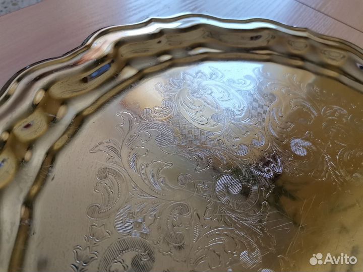 Поднос металлический СССР