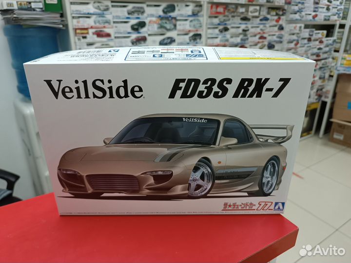 06575 Mazda RX-7 '99 VeilSide 1:24 Aoshima Сборна