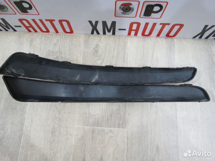 Молдинг заднего бампера Opel Astra H