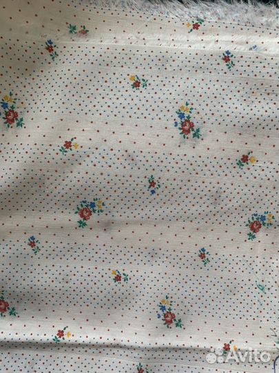 Отрез ткани хлопок СССР
