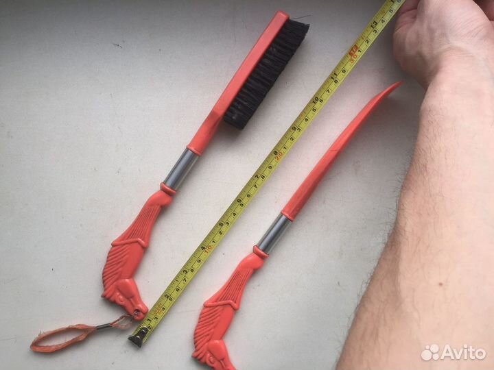 Рожок для обуви Кони СССР и щетка