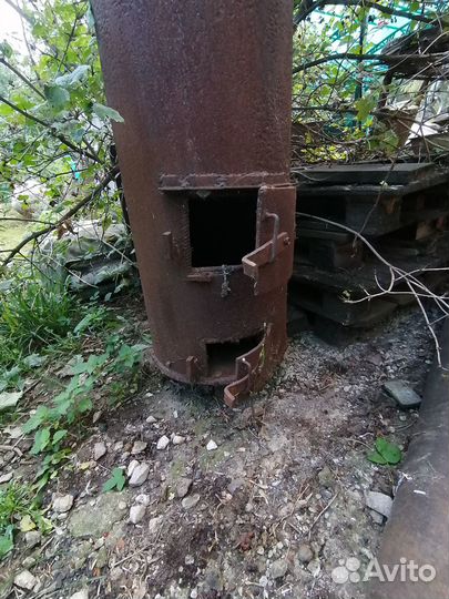 Печь буржуйка для гаража