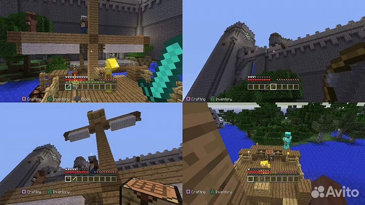 Minecraft PS4, русские субтитры