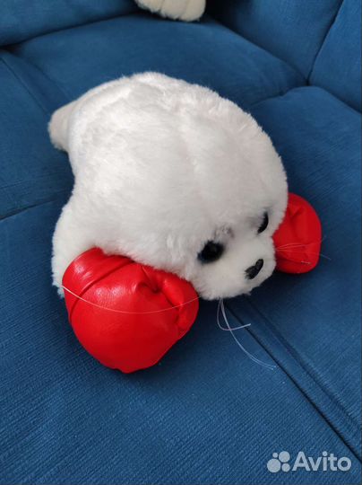 Байкальский нерпенок, символ чм по боксу 2019