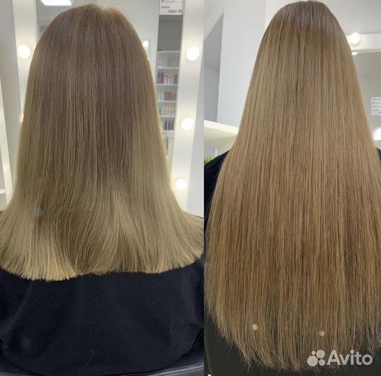 Наращивание волос(микро)