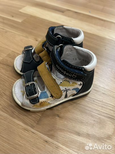 Сандалии детские для мальчиков Котофей 19