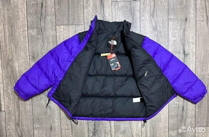 Куртка The North Face фиолетовая на осень