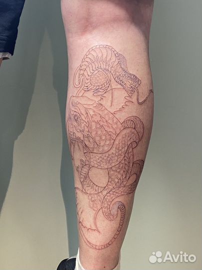 Модель на тату