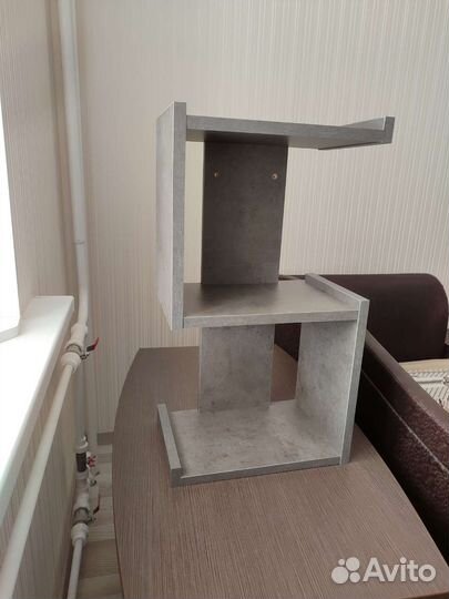 Полка настенная навесная, два уровня . Торг