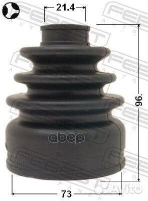 Пыльник шрус внутренний (73x96x21.4) комплект