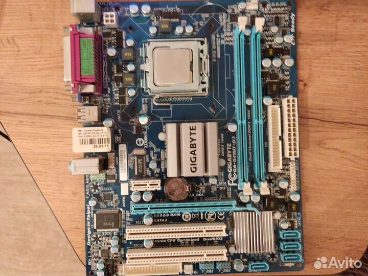 Gigabyte lga 775 Ddr 3 mATX SATA