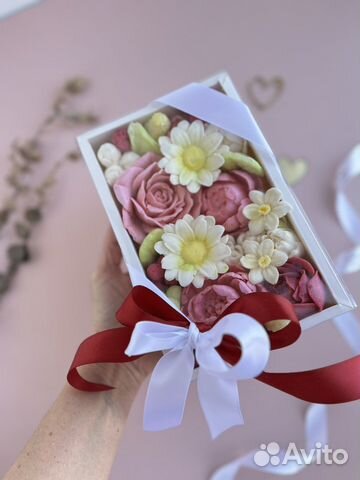 Сладкий букет из зефира