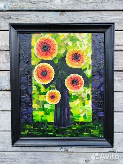 Картина абстракция