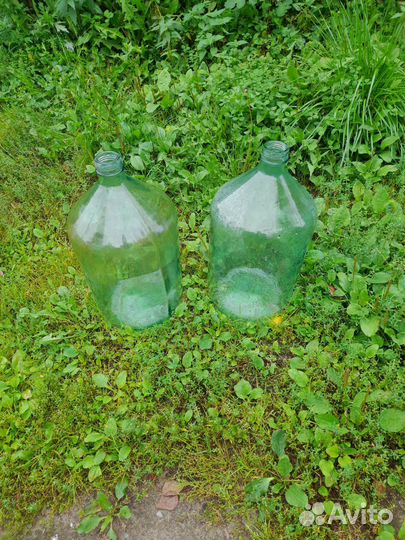 Стеклянные бутыли 20литров