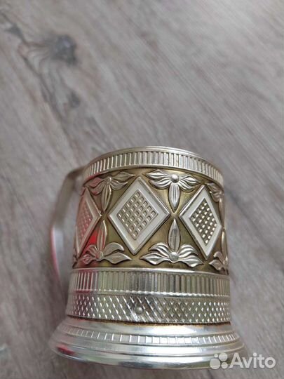 Подстаканник и блюдца