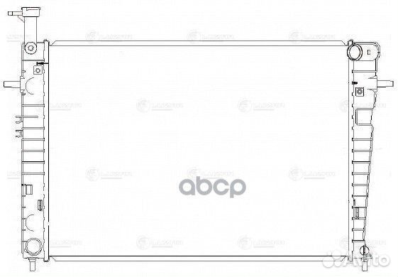 Радиатор охл. для а/м Hyundai Tucson/Kia Sportage