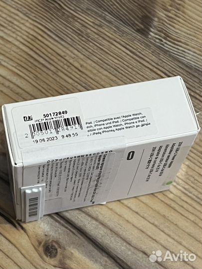 Зарядное устройство Apple 20w