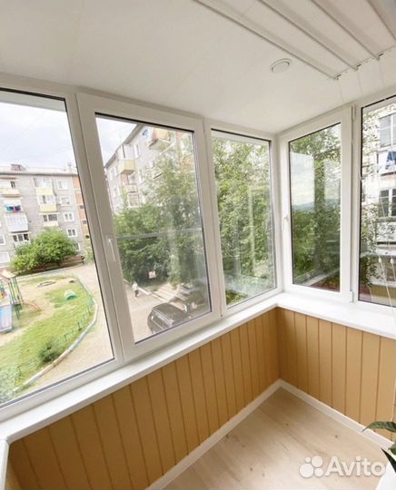 Остекление балконов окна на балкон