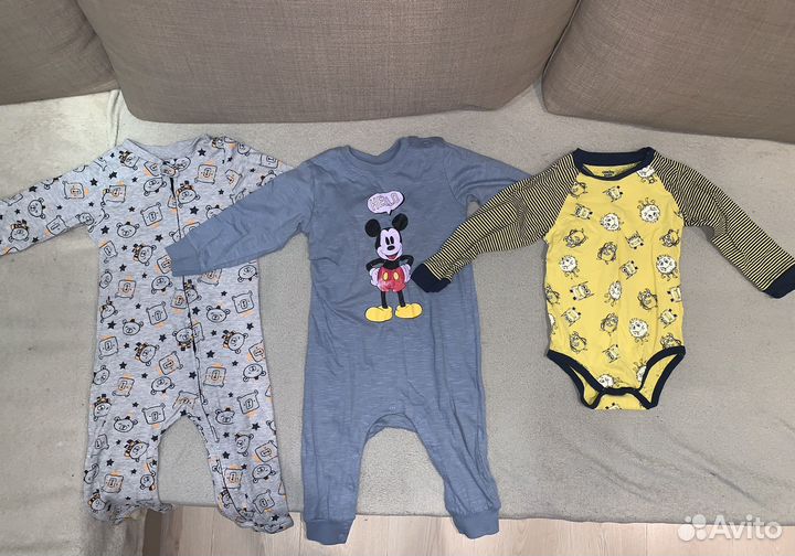 Пакет вещей для мальчика 74-80-86