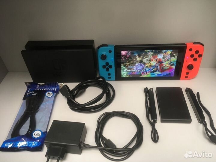 Прошитый NSW 160GB 10Игр sn3508 Nintendo Switch