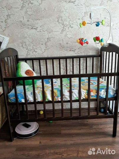 Детская кроватка приставная