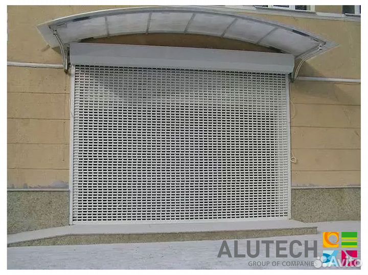 Рольставни на двери