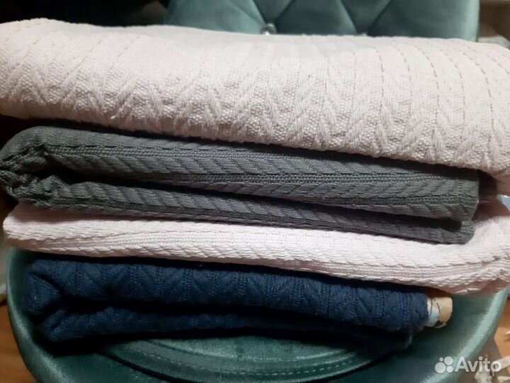 Пледы в кроватку новые