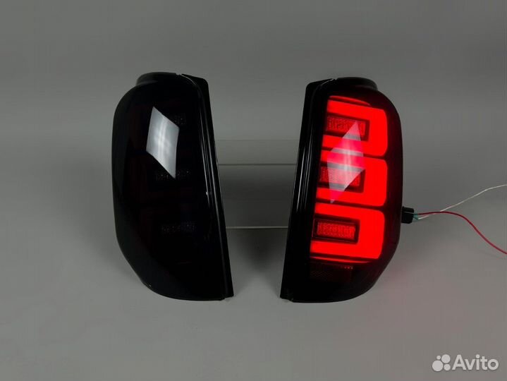 Стопы Mitsubishi L200 06-13г Тюнинг Дымчатые