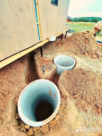 Копка колодца и септики