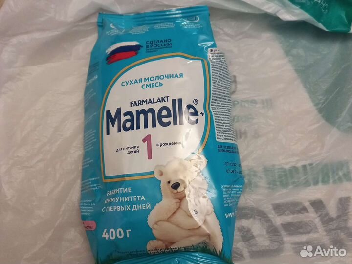 Детская молочная смесь Mamelle