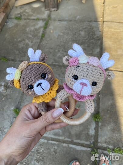 Вязаные игрушки ручной работы в наличии и на заказ