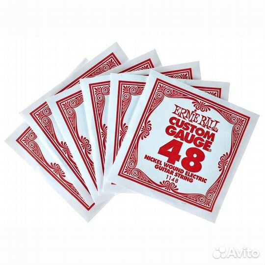 Одиночные струны Ernie Ball калибр 48