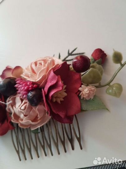 Украшение для волос ручной работы