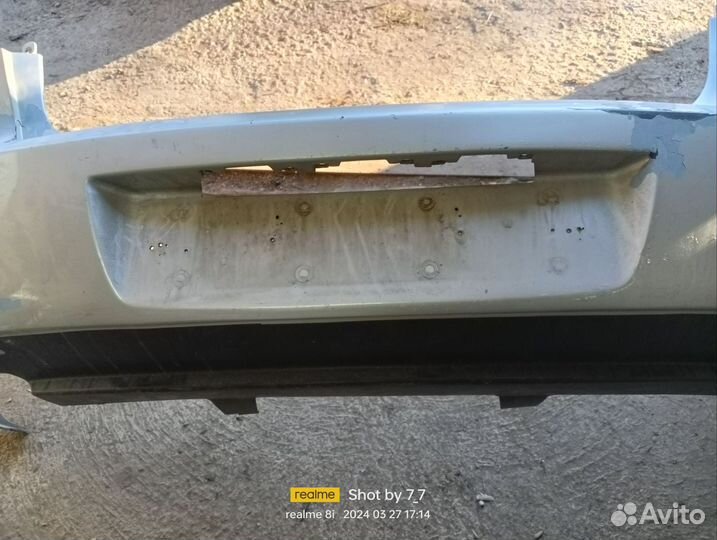 Бампер задний