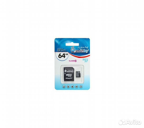 Карта памяти Smartbuy microsdxc Class 10 (10/10MB
