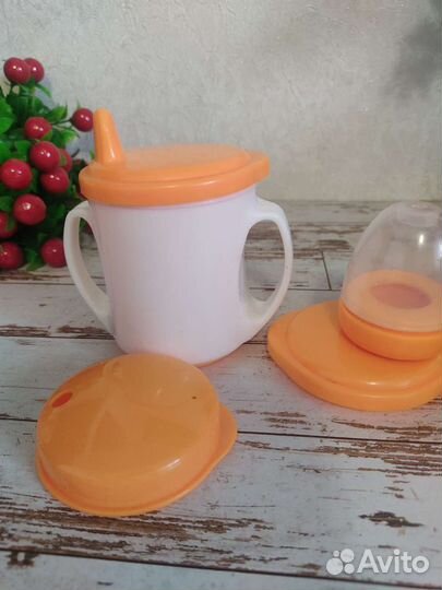 Кружка поильник 3 шт