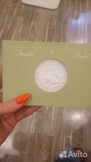 Медальон, медаль Meissen