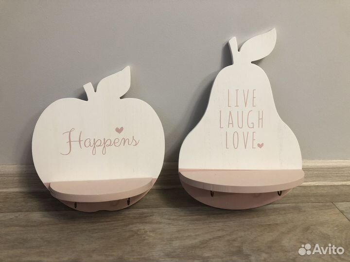 Полка настенная деревянная