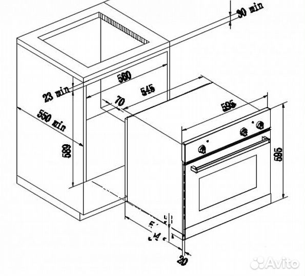 Духовой шкаф zigmund & shtain EN 117.921 W